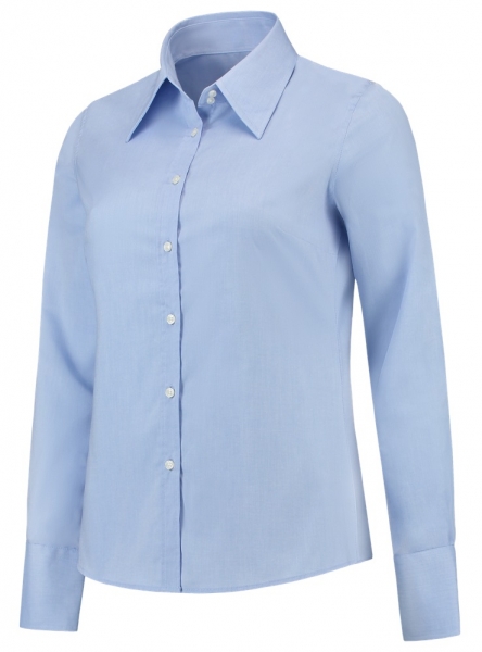 TRICORP-Damen-Arbeits-Berufs-Bluse, Basic Fit, 110 g/m², blue