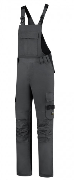 TRICORP-Latzhose, Twill Cordura, Basic Fit, 280 g/m, darkgrey