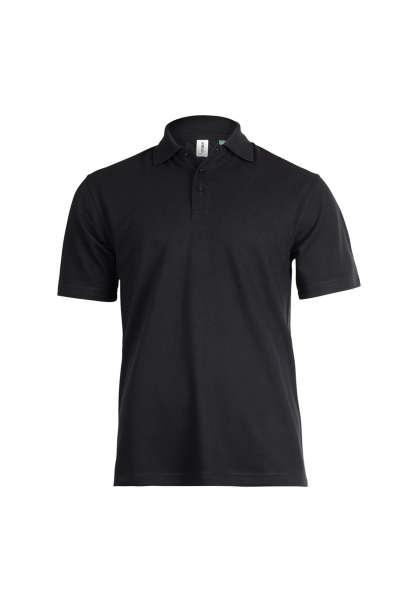 Uneek-Clothing-Eco Poloshirt, schwarz