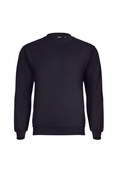 Uneek-Clothing-Eco Sweatshirt, schwarz