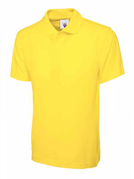 Uneek-Clothing-Classic Poloshirt, yellow