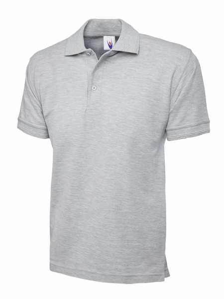 Uneek-Clothing-Premium Poloshirt, heather grey