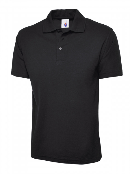 Uneek-Clothing-Childrens Poloshirt, black