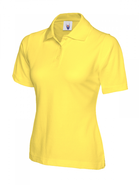 Uneek-Clothing-Ladies Poloshirt, yellow