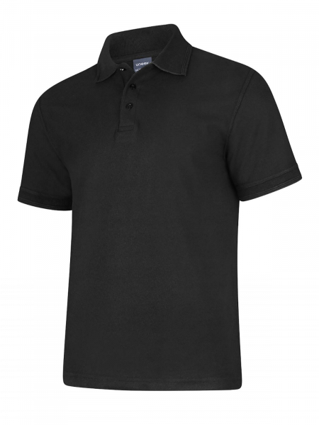 Uneek-Clothing-Deluxe Poloshirt, black