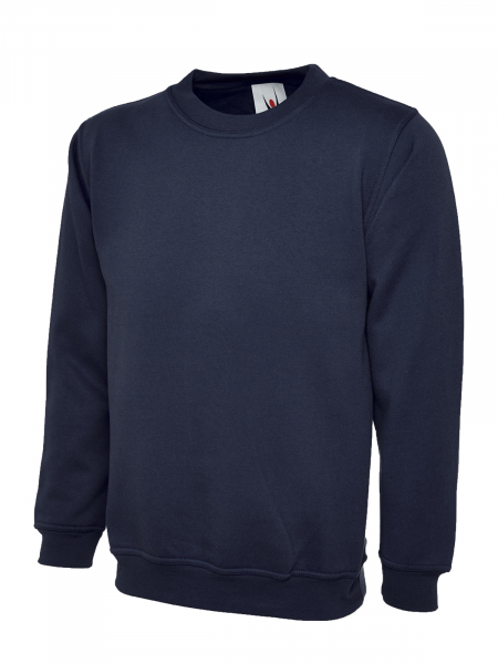 Uneek-Clothing-Premium Sweatshirt, navy