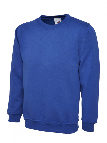 Uneek-Clothing-Classic Sweatshirt, royal
