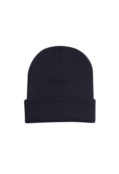 Uneek-Heavyweight Cuffed Beanie, black