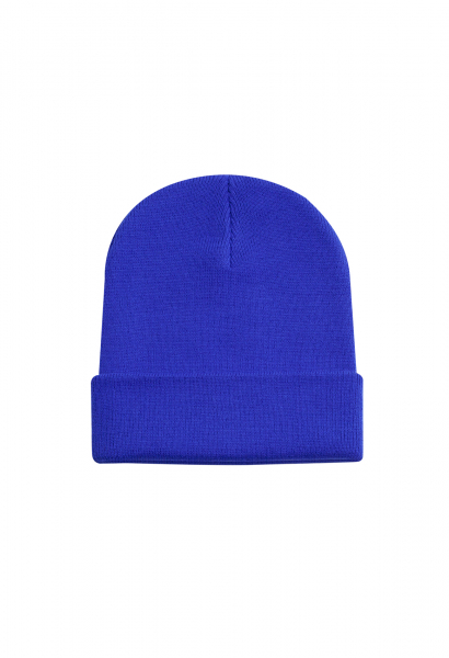 Uneek-Heavyweight Cuffed Beanie, deep royal