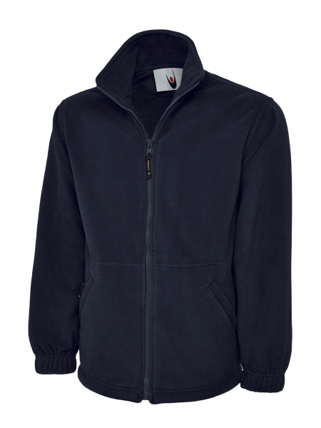 Uneek-Clothing-Classic Full Zip Micro Fleece Jacket, navy
