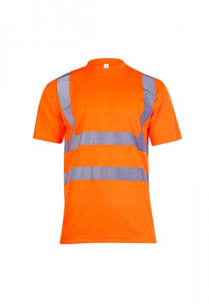 Uneek-Hi Vis Short Sleeve T-Shirt, orange