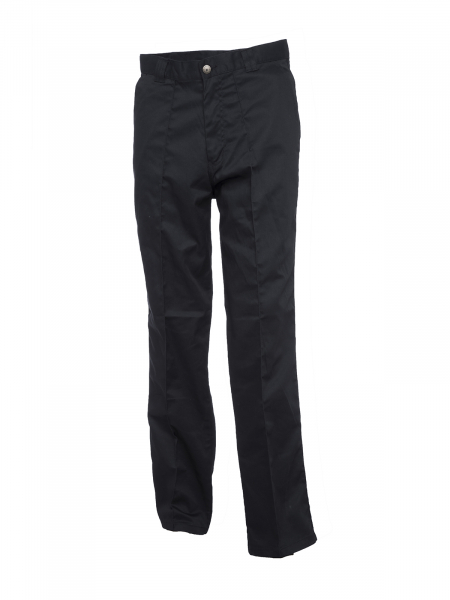 Uneek-Clothing-Workwear Trouser Long, Lnge: 33, schwarz