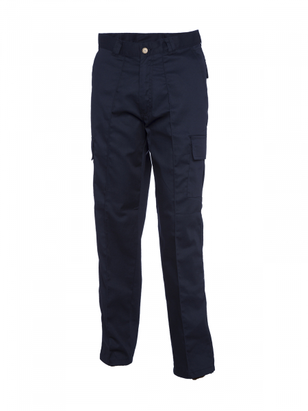 Uneek-Clothing-Cargo Trouser Long, Lnge: 33, marineblau