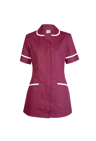 Uneek-Clothing-Damen-Premium Kasack, maroon