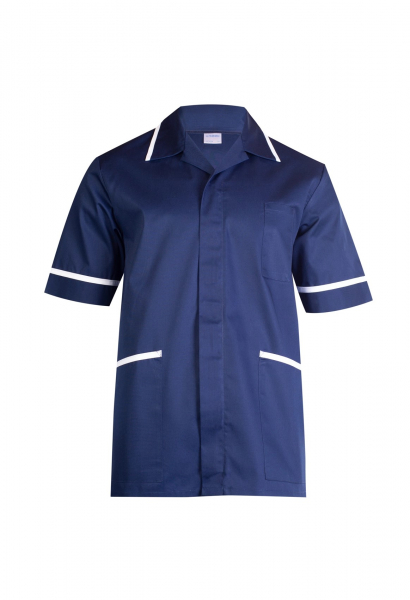 Uneek-Clothing-Herren-Premium Kasack, marineblau