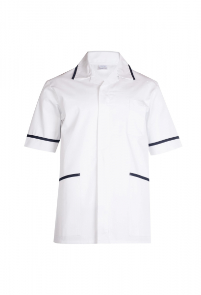 Uneek-Clothing-Herren-Premium Kasack, white