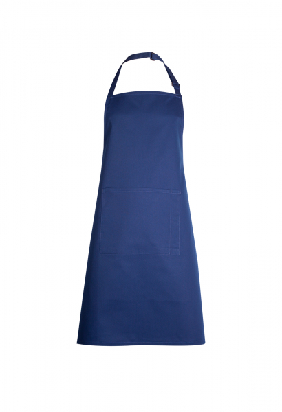 Uneek-Bib Apron with Pocket, navy