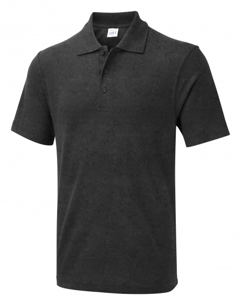 Uneek-Clothing-UX Polo-Shirt, charcoal