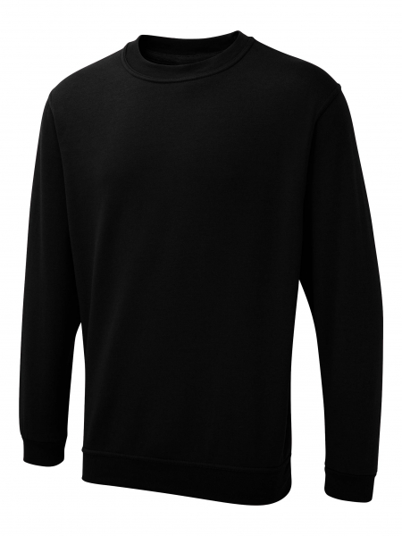 Uneek-Clothing-UX Sweatshirt, black