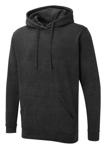 Uneek-Clothing-UX Hooded Sweatshirt, charcoal