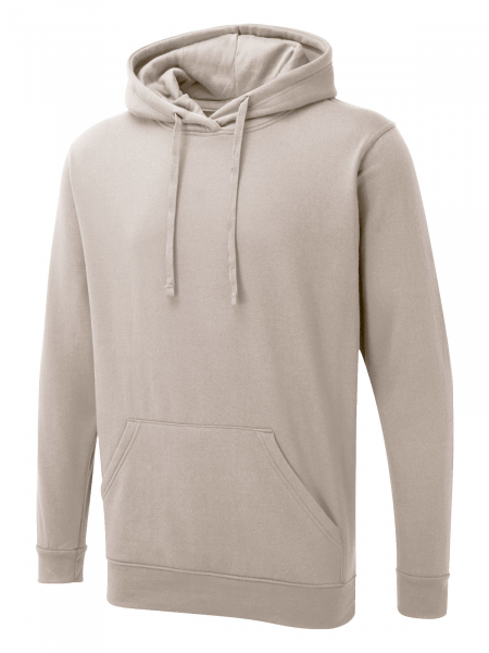 Uneek-Clothing-UX Hooded Sweatshirt, sand