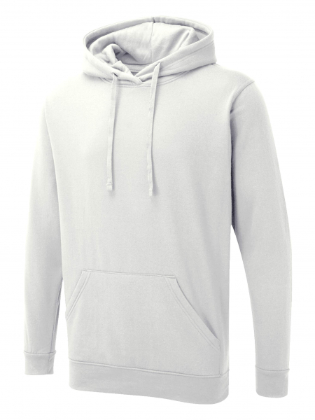 Uneek-Clothing-UX Hooded Sweatshirt, white