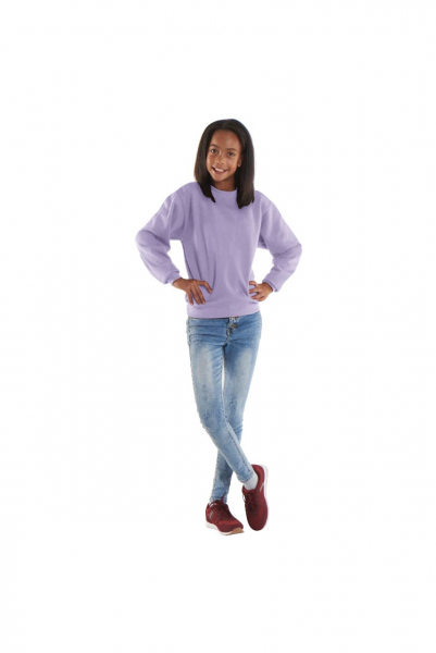 Uneek-Clothing-Kinder Sweatshirt, rosa