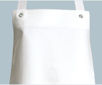 SCHLACHTHAUSFREUND-Ledolin L-Schrze, PU-Gummi-Schrze 1353, blau, VE = 5