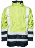 ELKA-Jacke, SECURE TECH MULTINORM, ohne Futter, warngelb/marine