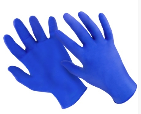 Einweg-Handschuhe Syntetic, blau, puderfrei, VE = 100 Stück