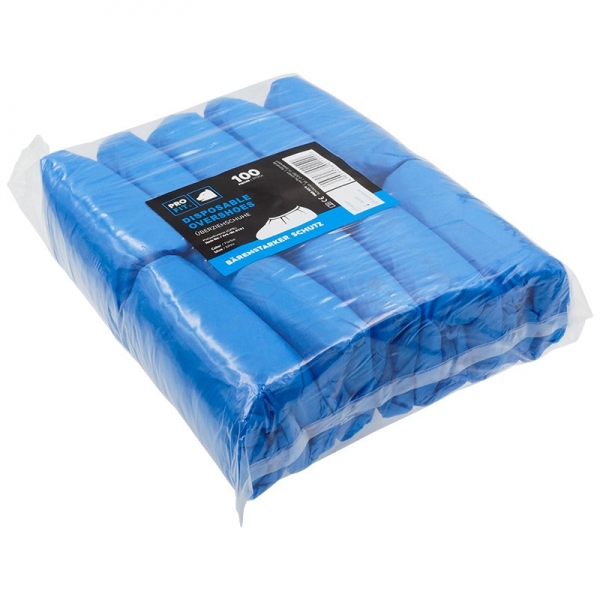 FITZNER-Hygiene, Einweg-CPE-berziehschuhe, blau, VE = 1 Karton  20 Pkg. (2000 Stk.)