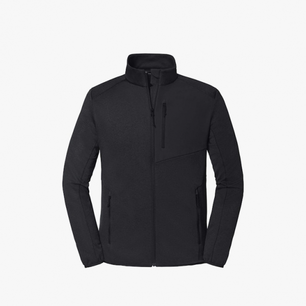 SCHFFEL-Leichte, Elastische Fleecejacke, Schwarz