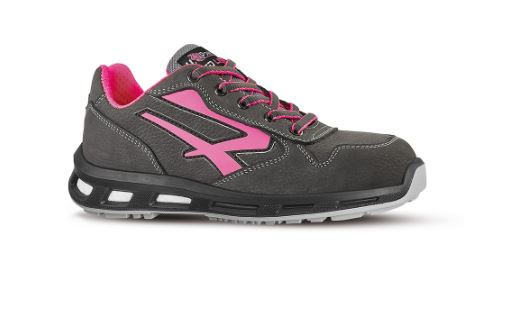 U Power-S3 Sicherheitsschuhe, Candy, ESD CI SRC, schwarz/pink
