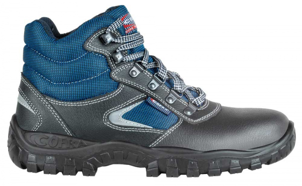 COFRA S3-Sicherheitsstiefel, FO SR, SOHO, schwarz/blau