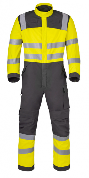 HAVEP-OVERALL, MultiProtector+, Farbe: charcoal/warngelb
