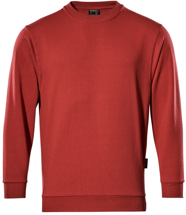 MASCOT-Sweatshirt, Caribien, 310 g/m², rot