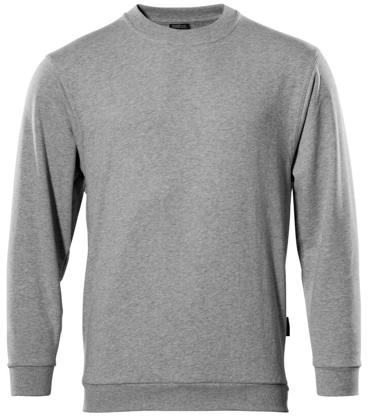 MASCOT-Sweatshirt, Caribien, 310 g/m², grau-meliert