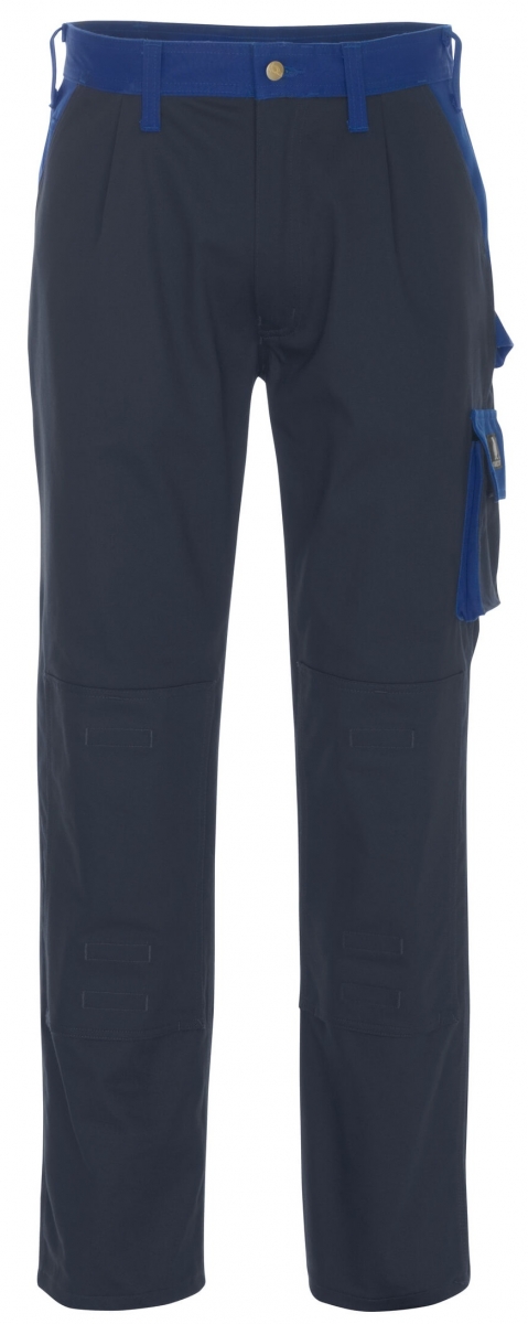 MASCOT-Workwear, Arbeits-Berufs-Bund-Hose, Palermo, 82 cm, 355 g/m², marine/kornblau