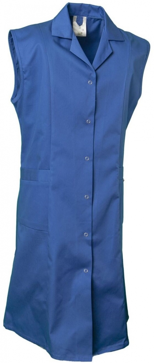 PLANAM Damen-Berufs-Mantel (ohne Arm), Arbeits-Kittel, BW 230, kornblau
