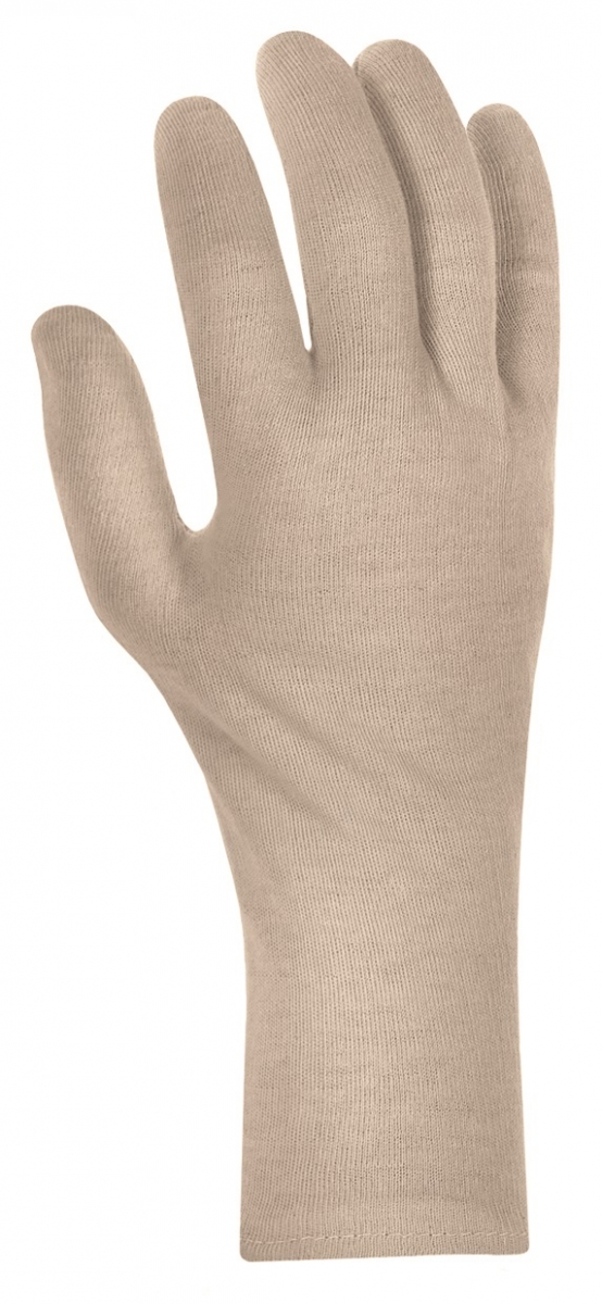 BIG-Baumwoll-Trikot-Arbeits-Handschuhe, rohweiß
