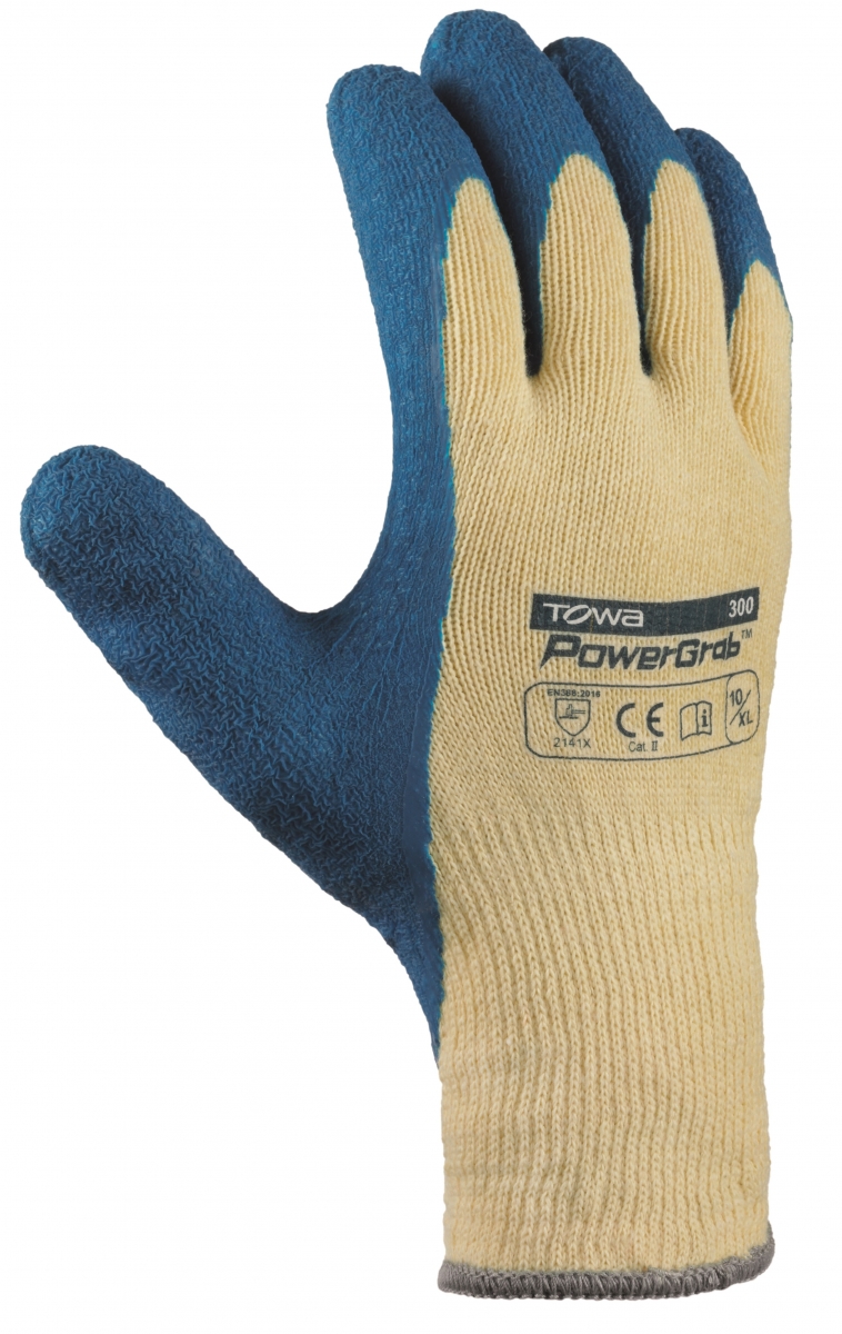 BIG-TEXXOR-Chemikalien-Schutz-Arbeits-Handschuhe, 35 cm, grün