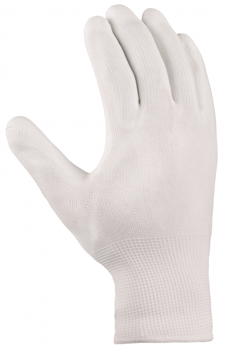 BIG-TEXXOR-Polyester-Strickhandschuhe, weiß
