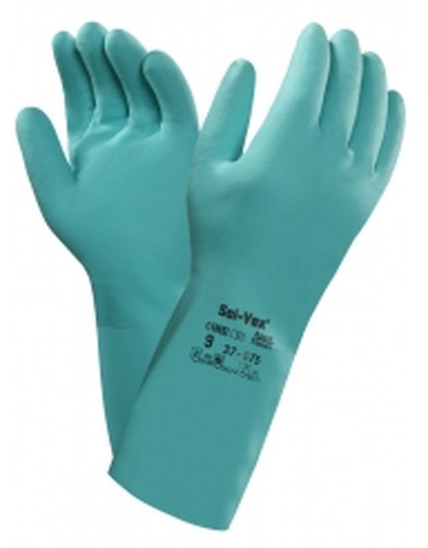 ANSELL-Chemikalien-Schutz-Arbeits-Handschuhe, Sol-Vex, 37-675, Grün