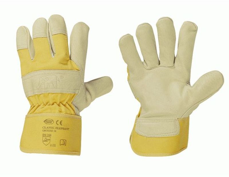 F-STRONGHAND, hochwertige Schweins-Leder-Arbeits-Handschuhe, ELEFANT Classic