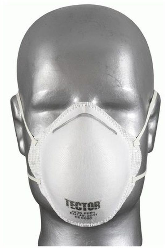 FELDTMANN PSA-TECTOR PSA-Atemschutz, Einweg-Fein-Staub-Filter-Maske, P1