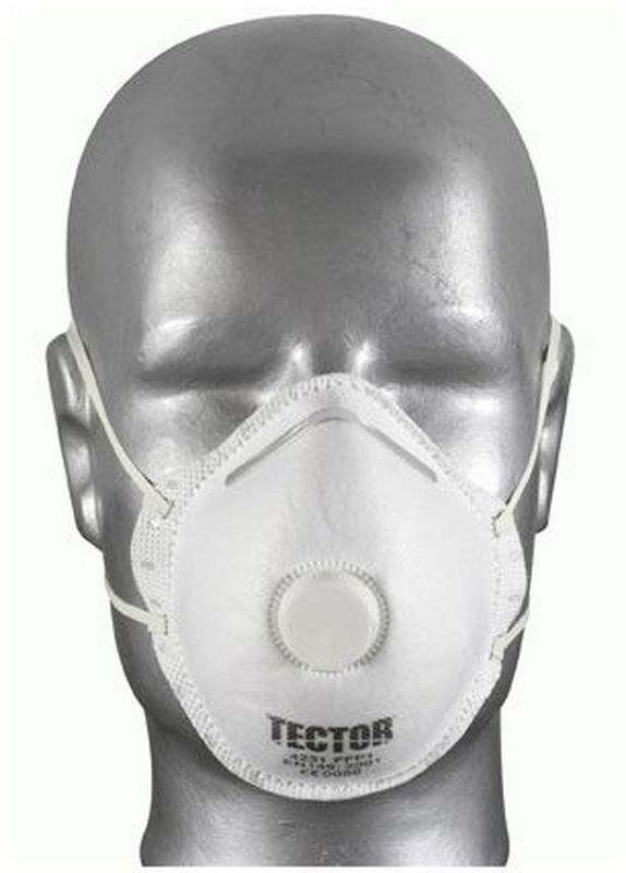 FELDTMANN TECTOR PSA-Atemschutz, Einweg-Fein-Staub-Filter-Maske, P1