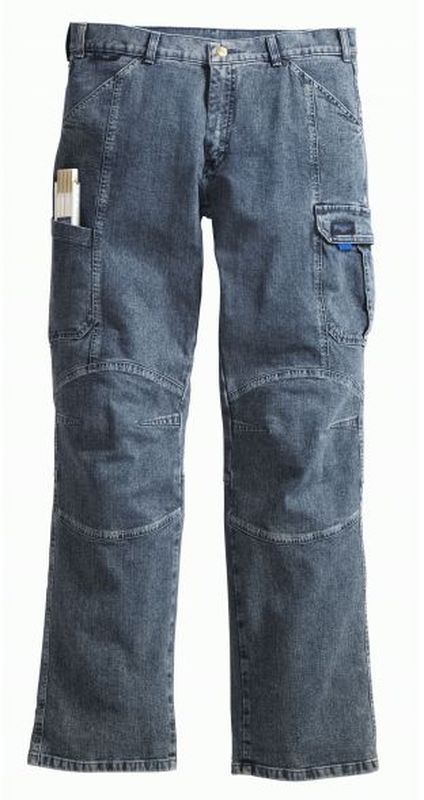 PIONIER-Workwear-Herren-Casual-Arbeits-Berufs-Jeans, Denim Workwear, blue