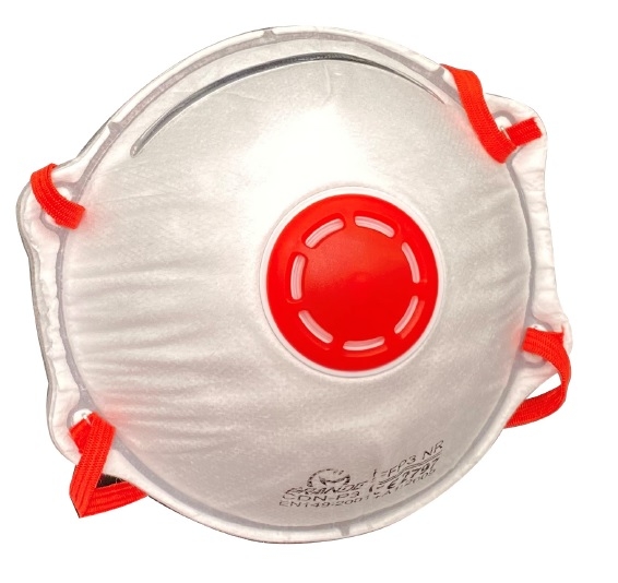 SIR-Einweg-Atemschutzmaske, FFP3 NR, weiß