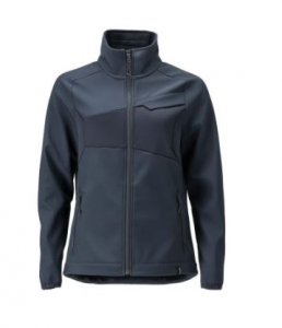 MASCOT� ACCELERATE Softshell Jacke, Damenpassform, Schwarzblau