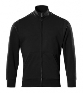 MASCOT� Lavit, Sweatshirt mit Rei�verschluss, Vollschwarz